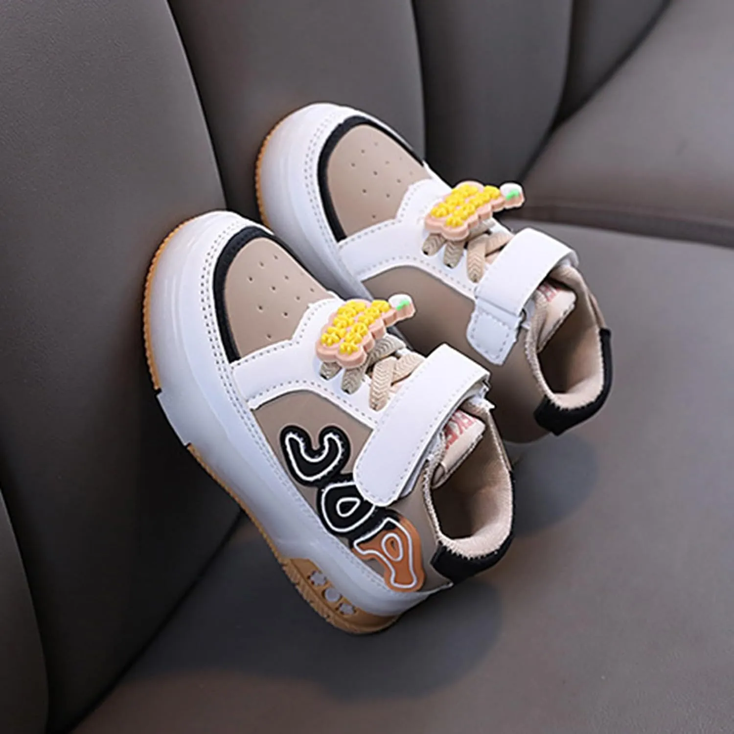 LED Shoes for Toddler Girls Boys and ittle Kids Light Up Bow New Cute Shoes Baby Children Casual Winter Warm Shoes