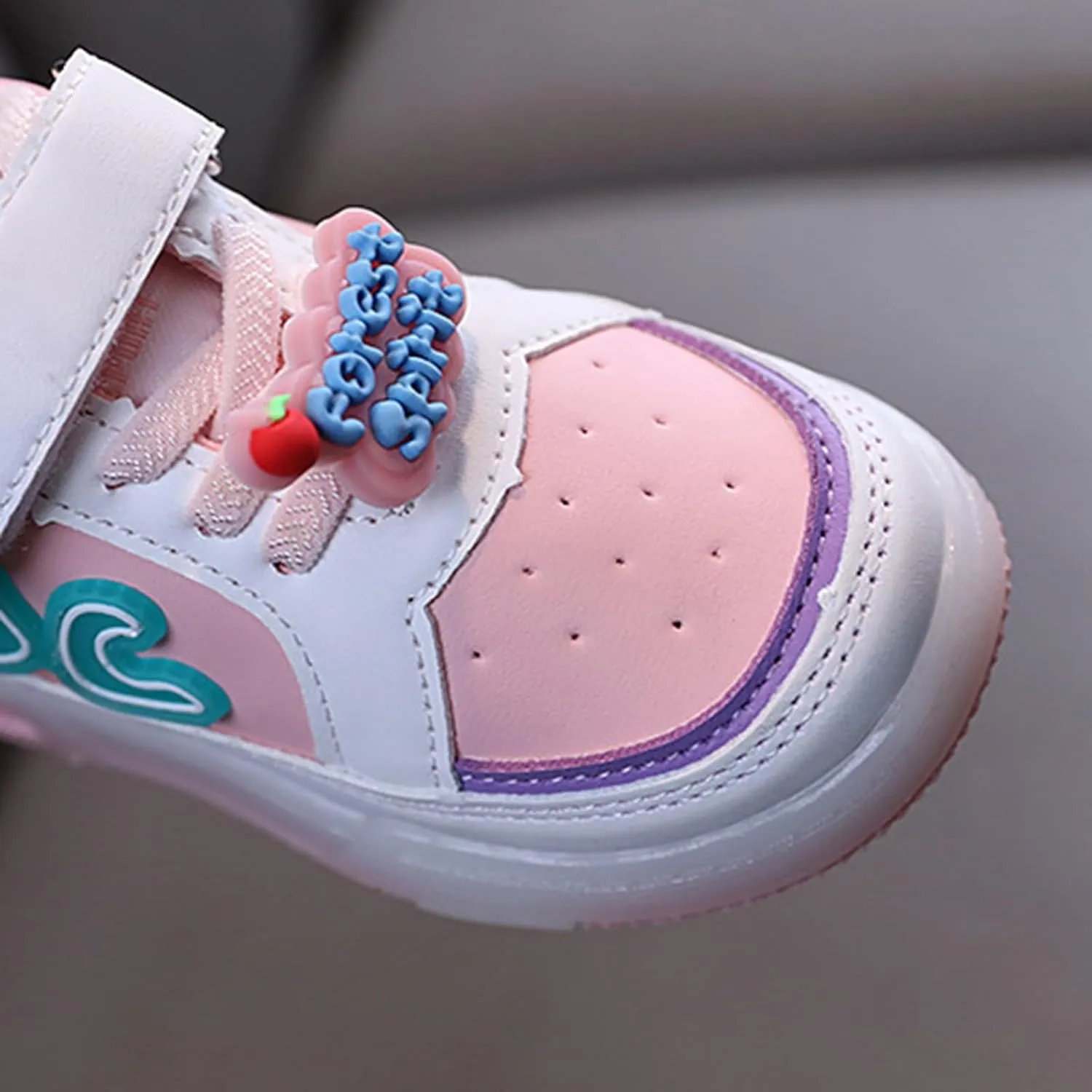 LED Shoes for Toddler Girls Boys and ittle Kids Light Up Bow New Cute Shoes Baby Children Casual Winter Warm Shoes