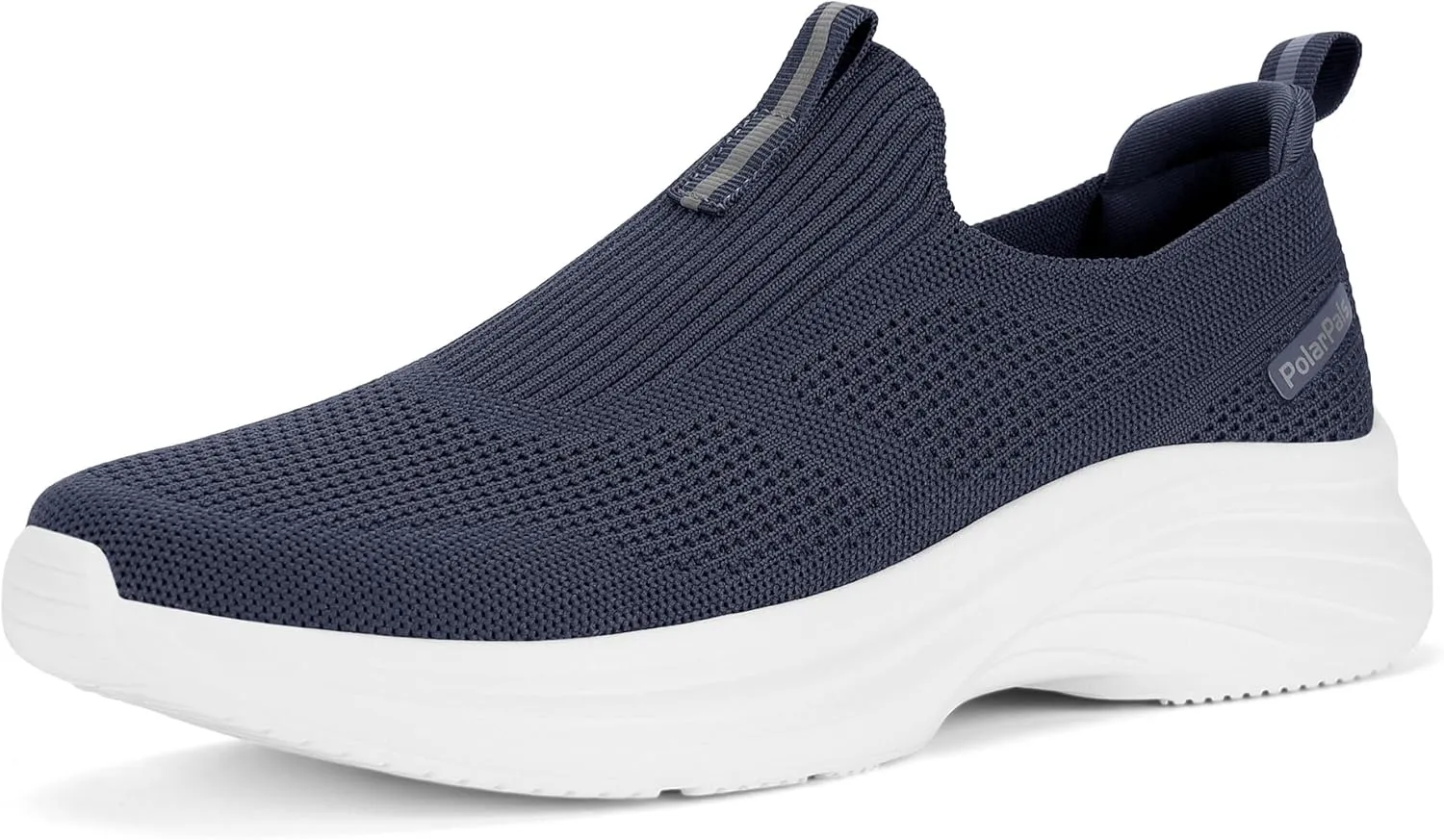 Mens Walking Shoes Slip On Tennis Shoe Athletic Gym Workout Shoes Comfortable Lightweight Cross Training Fashion Sneakers