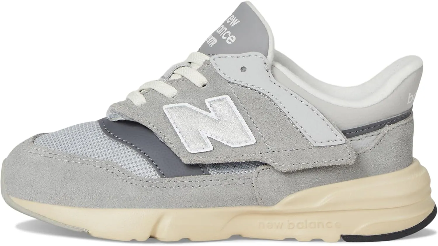 New Balance Baby-Girl's 997r New-b Hook & Loop Sneaker