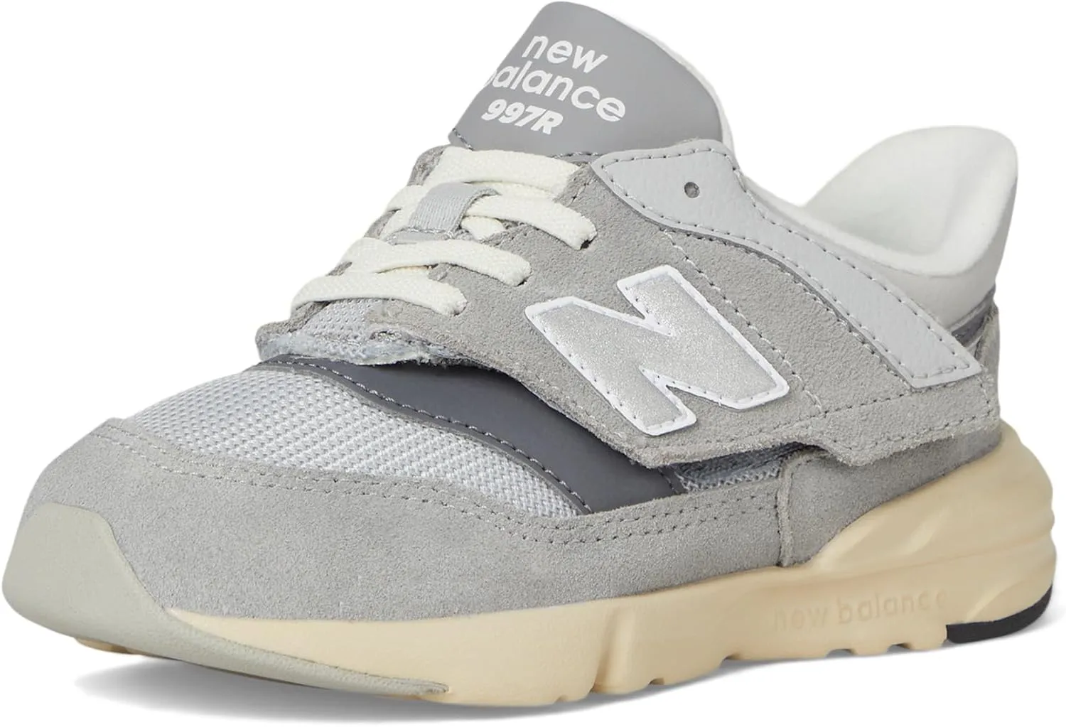 New Balance Baby-Girl's 997r New-b Hook & Loop Sneaker