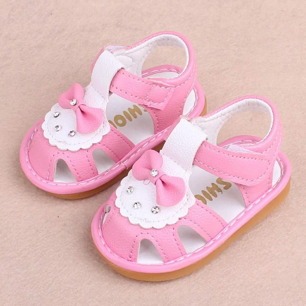 Newborn Baby Girls Boys Cartoon Shoes Sandals First Walkers Soft Sole Shoes Size 4 Baby Shoes Girl