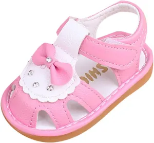 Newborn Baby Girls Boys Cartoon Shoes Sandals First Walkers Soft Sole Shoes Size 4 Baby Shoes Girl
