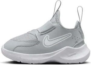 Nike Flex Runner 3 Baby/Toddler Shoes (FN1478-001, Wolf Grey/White) Size 4