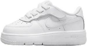 Nike Force 1 Low EasyOn Baby/Toddler Shoes (FN0236-111, White/White/White) Size 3