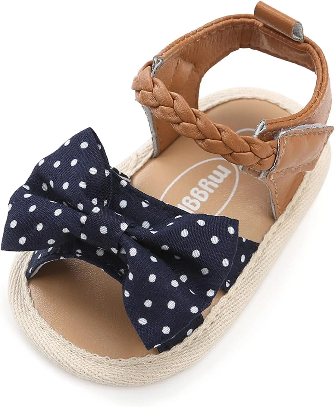 Non-Slip Shoes Girls Soft Dress Walking Flat Sole Sandals Bow Baby Shoes Rubber Baby Shoes Infant Shoes