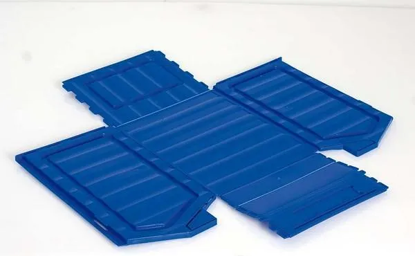 OFFER: Large Flat Pack Collapsible Plastic Storage Parts Bins  (Pack of 10)