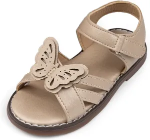 ohsofy Girls Sandals Closed Toe Flower Summer Outdoor Beach Dress Shoes (Toddler/Little Kid)