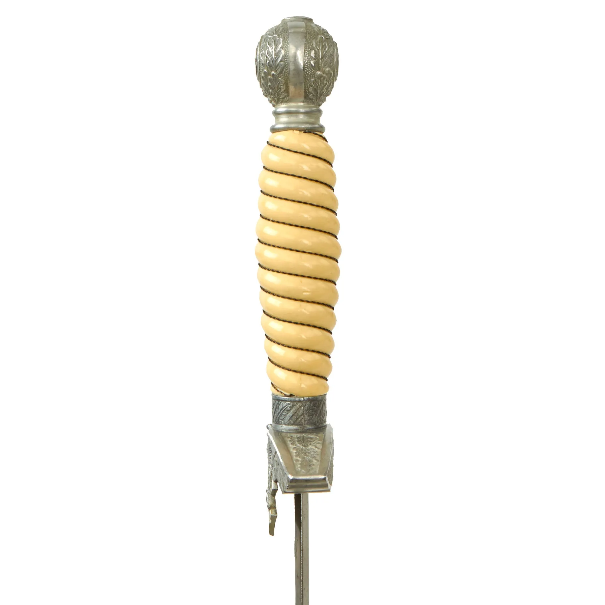 Original WWII German 2nd Model Luftwaffe Dagger with Scabbard & Hanger by F. W. Assmann & Söhne - Unmarked Blade