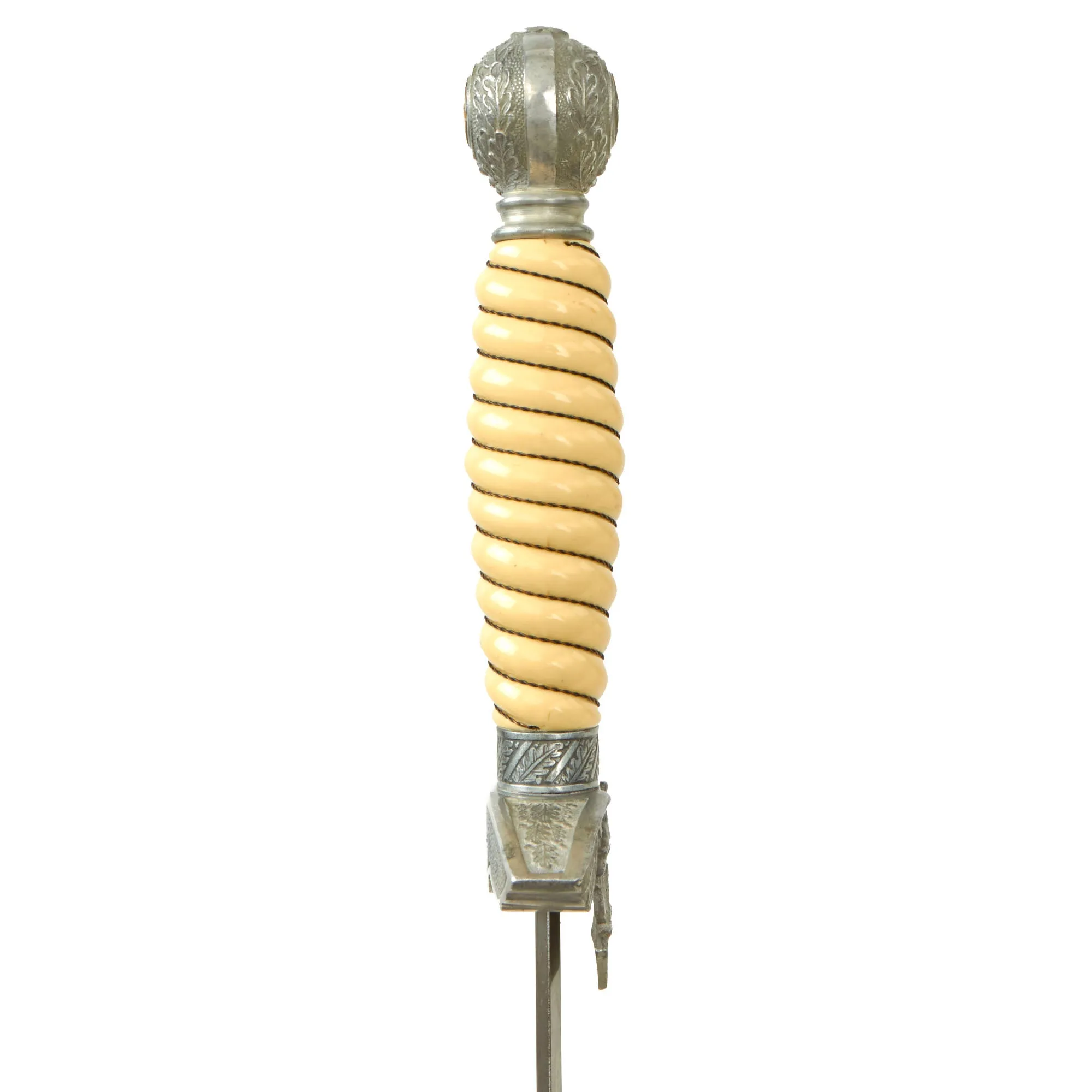Original WWII German 2nd Model Luftwaffe Dagger with Scabbard & Hanger by F. W. Assmann & Söhne - Unmarked Blade