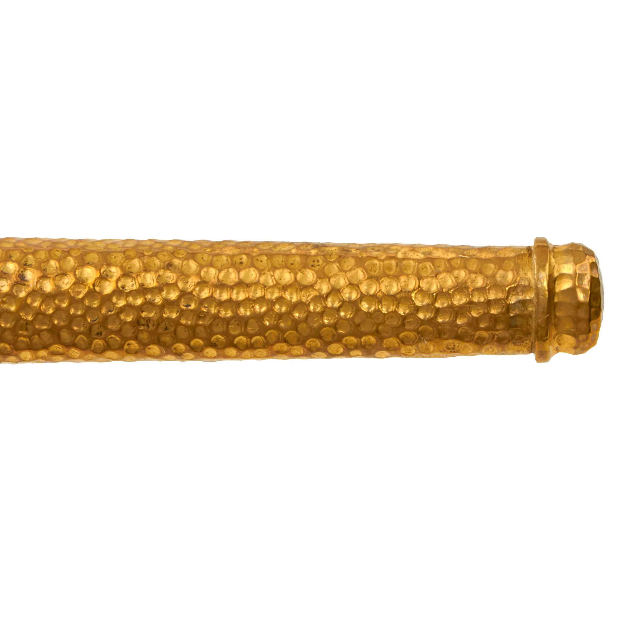 Original WWII German 2nd Model Naval Dagger by Carl Eickhorn with Hammered Scabbard and Hangers