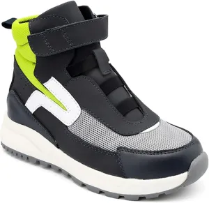 Orthopedic Shoes for Kids and Toddlers with Arch & Ankle Support,Girls and Boys'High Top Sneakers for Flat Foot,Anti-Slip Soles