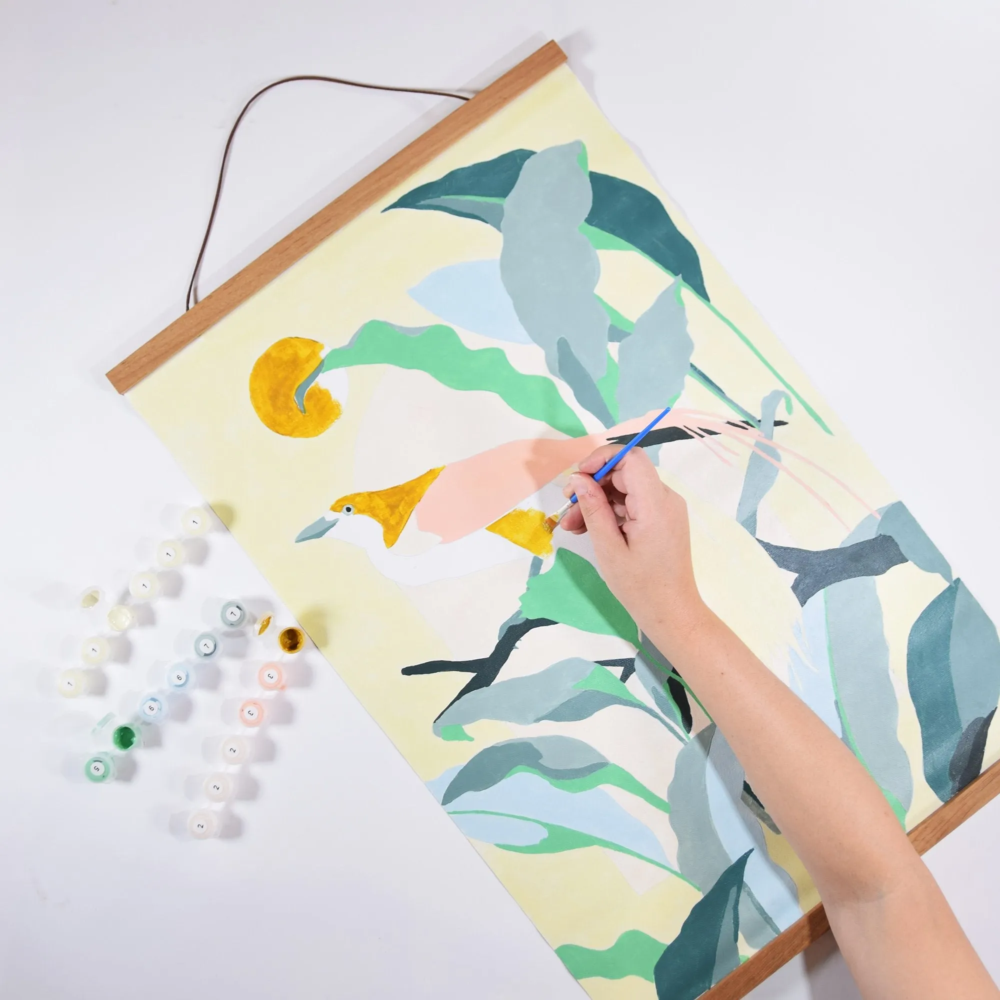 Paint By Numbers Kit (Birds Of Paradise)