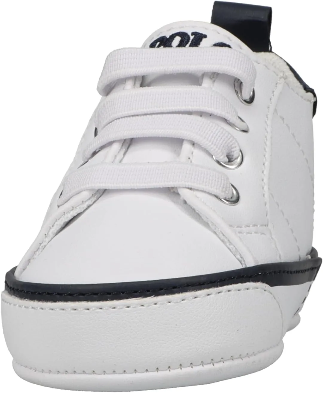 Polo Ralph Lauren Unisex-Baby Quilton Bear Gore Hi (Infant/Toddler) Crib Shoe
