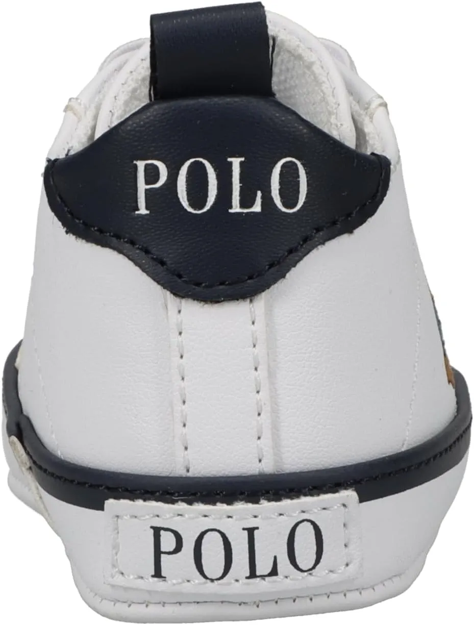 Polo Ralph Lauren Unisex-Baby Quilton Bear Gore Hi (Infant/Toddler) Crib Shoe