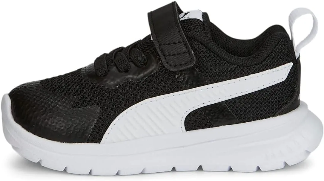 Puma - Infants Evolve Run Mesh Ac  Shoes, Size: 5 M US Toddler, Color: Puma Black/Puma White/Puma Black