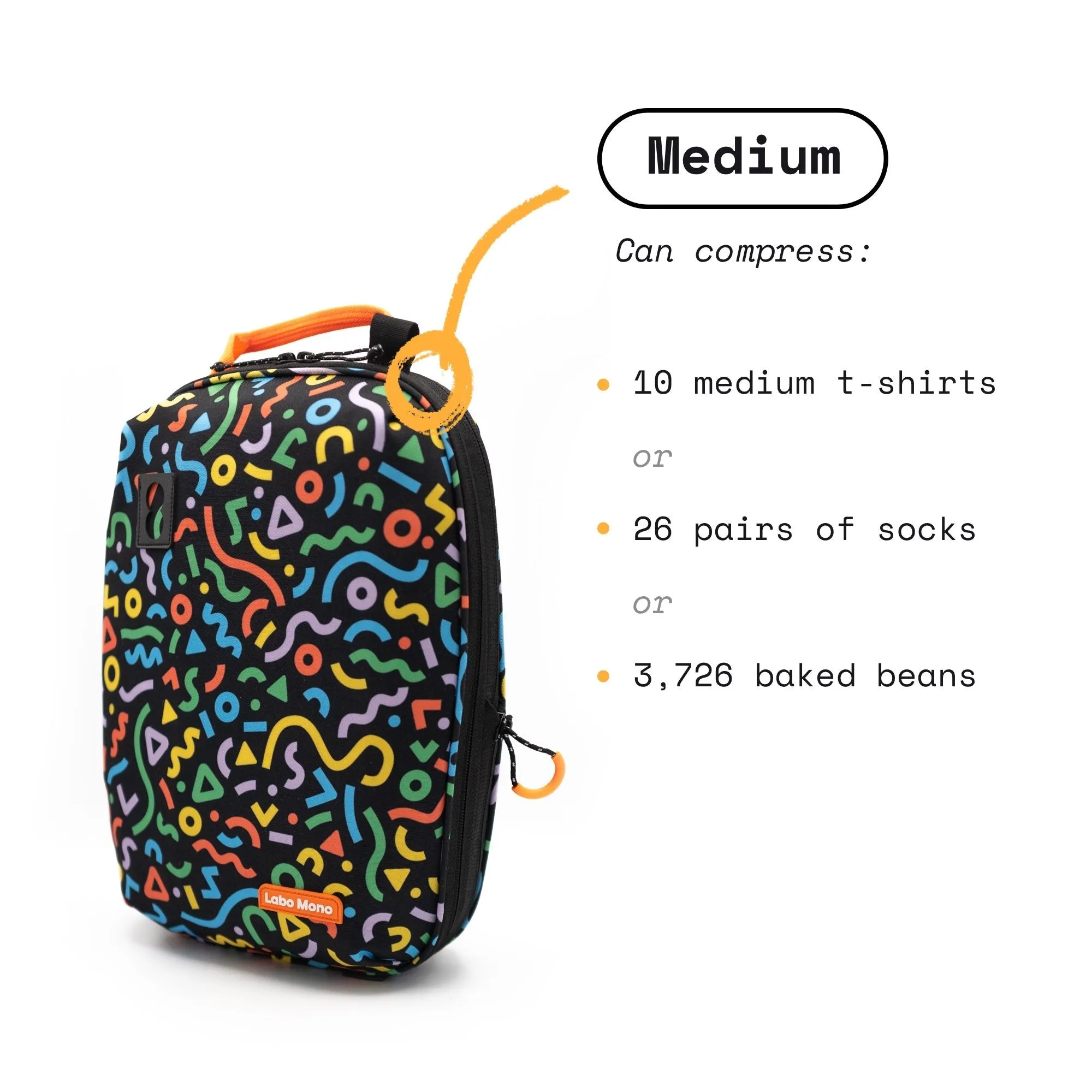Recycled Compression Packing Cube