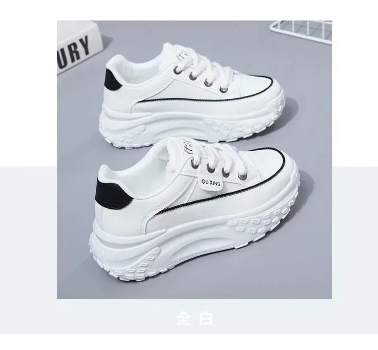 Retro Women Shoes, Spring Casual Sneakers.
