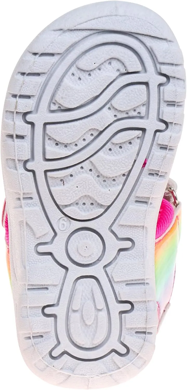 Rugged Bear Girls Sport Active Summer Open Toe Sandals (Toddler)