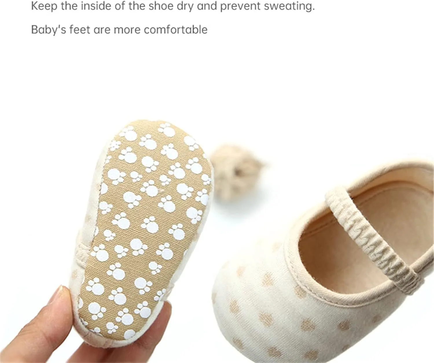 sfdgfhyf Toddler House Foot Warmer Baby Girls Non Slip For Toddler First Walkers Soft Sole Cotton Shoes Wedding Party