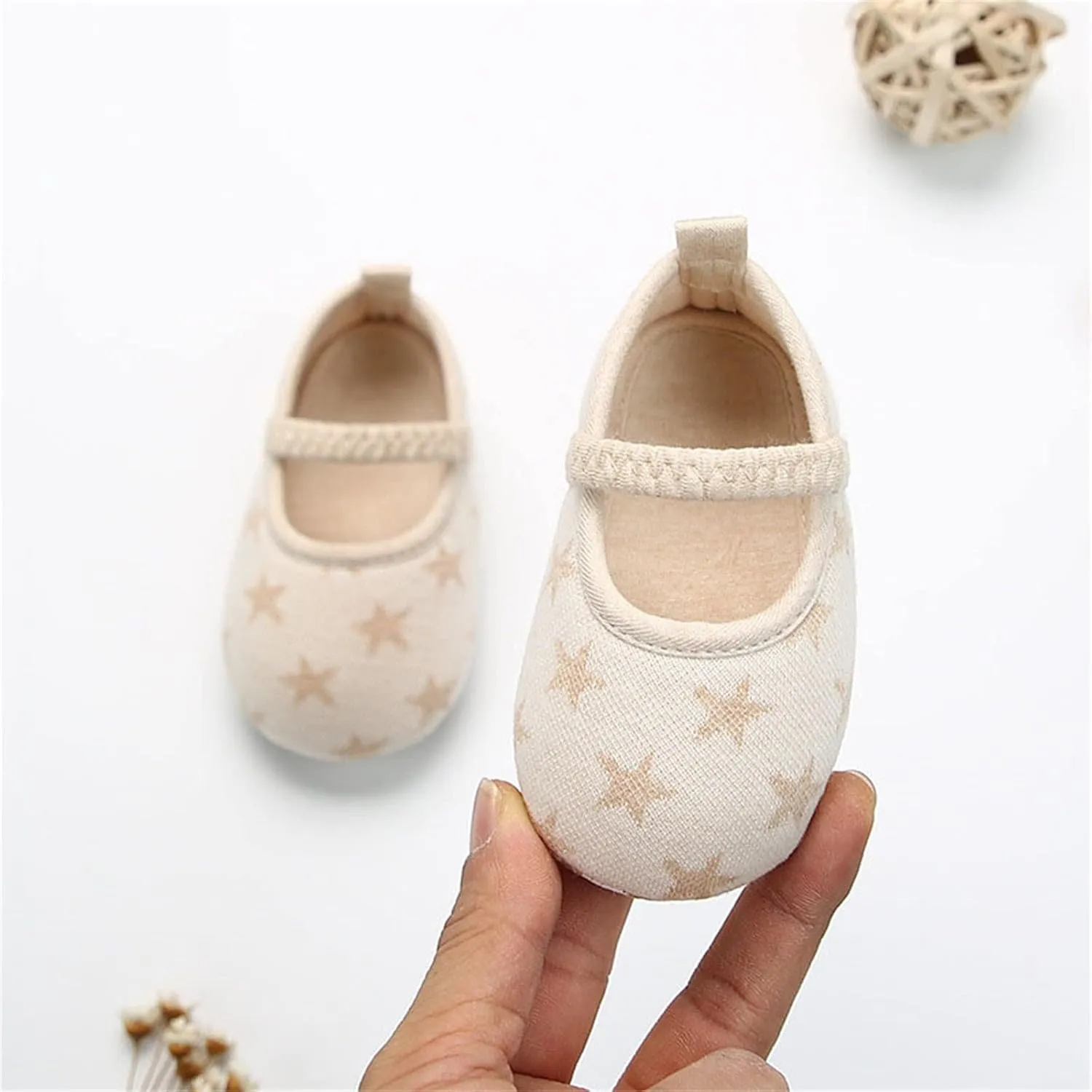 sfdgfhyf Toddler House Foot Warmer Baby Girls Non Slip For Toddler First Walkers Soft Sole Cotton Shoes Wedding Party
