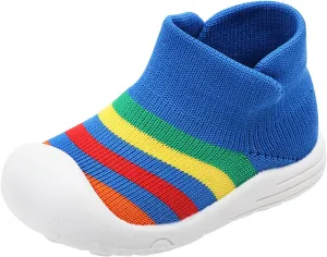 Shoes Rubber Socks Infant Baby Sole Slipper Boys Knit Girls Toddler Shoes Soft Baby Shoes Shoes Girls Size 10