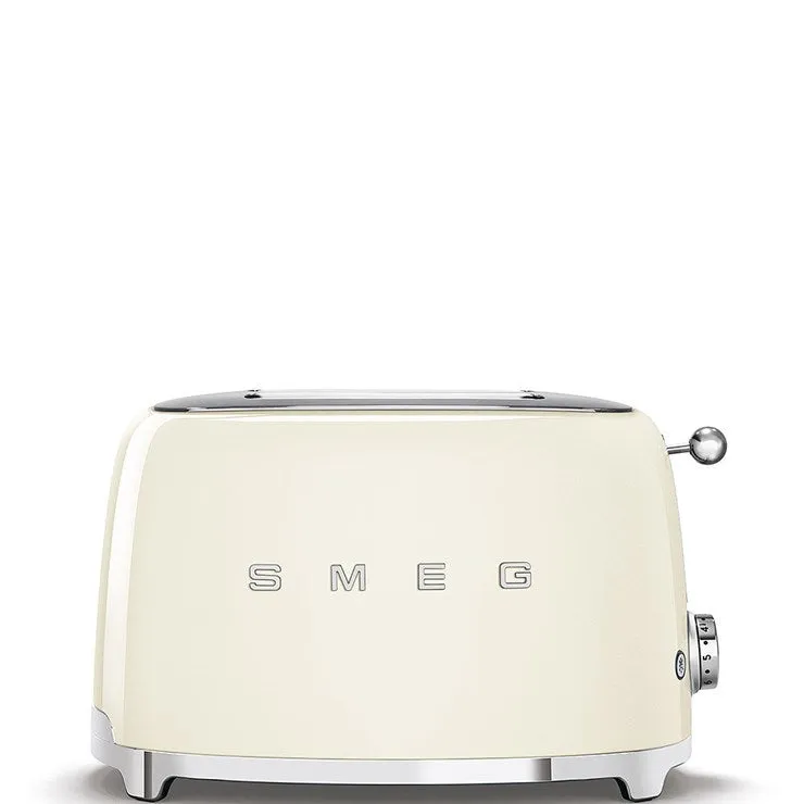 SMEG TSF01CRUK 50s Retro Style 2 Slice Toaster Cream