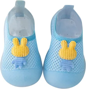 Sock Shoes Toddler Infant Boys Girls Animal Prints Cartoon Socks Shoes Toddler Breathable Mesh The Floor Black Shoes