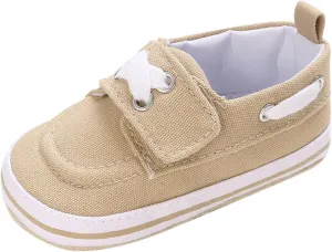 Spring and Summer Children Baby Infant Shoes Boys and Girls Casual Shoes Flat Soles Soft Lightweight Solid Color Simple Infants Size 3 Shoes