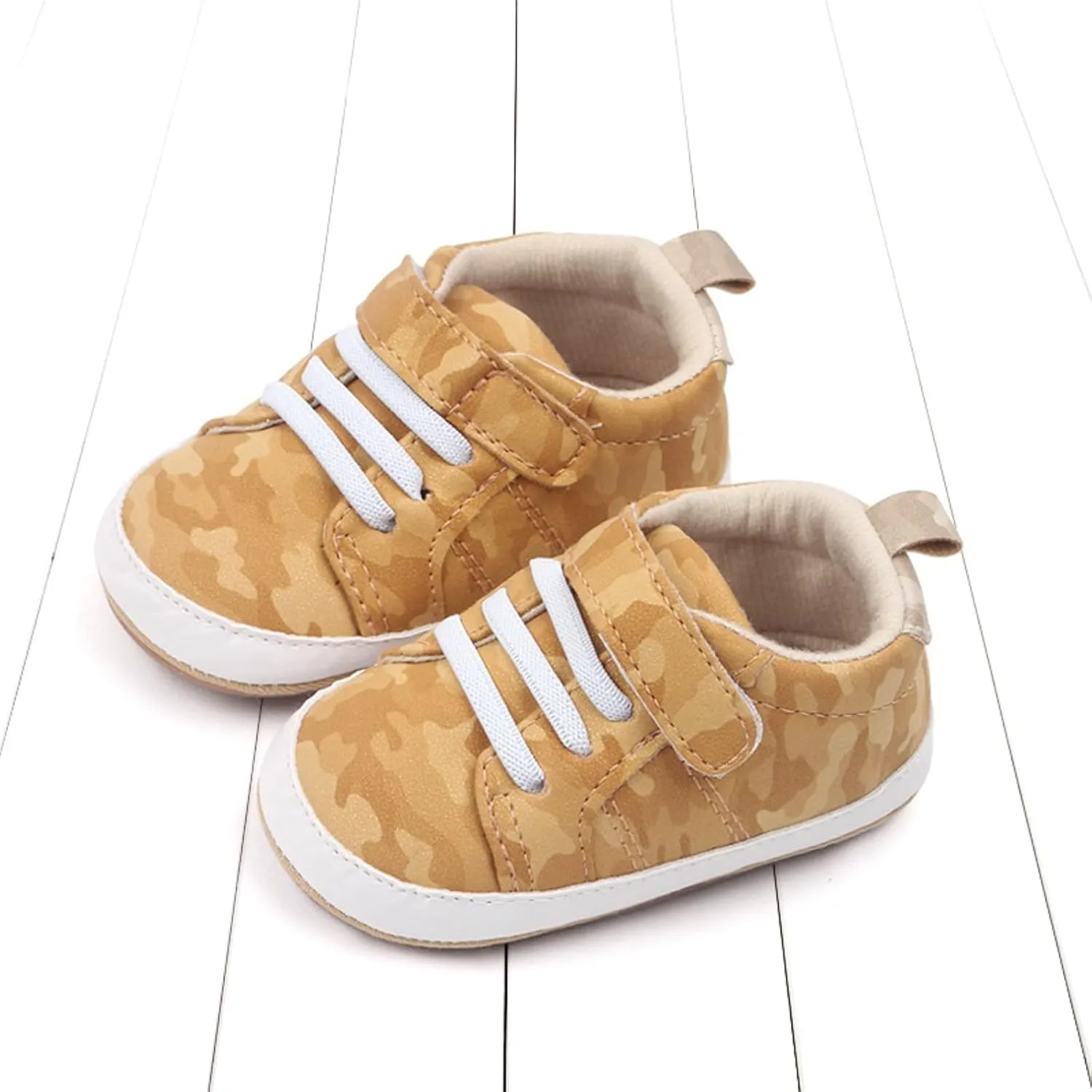 Summer Children Infant Toddler Shoes Boys and Girls Sports Flat Bottom Lightweight Camouflage Print Upper Casual Girls Non Slip Shoes