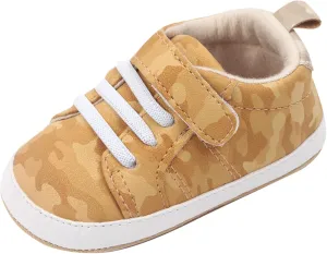 Summer Children Infant Toddler Shoes Boys and Girls Sports Flat Bottom Lightweight Camouflage Print Upper Casual Girls Non Slip Shoes