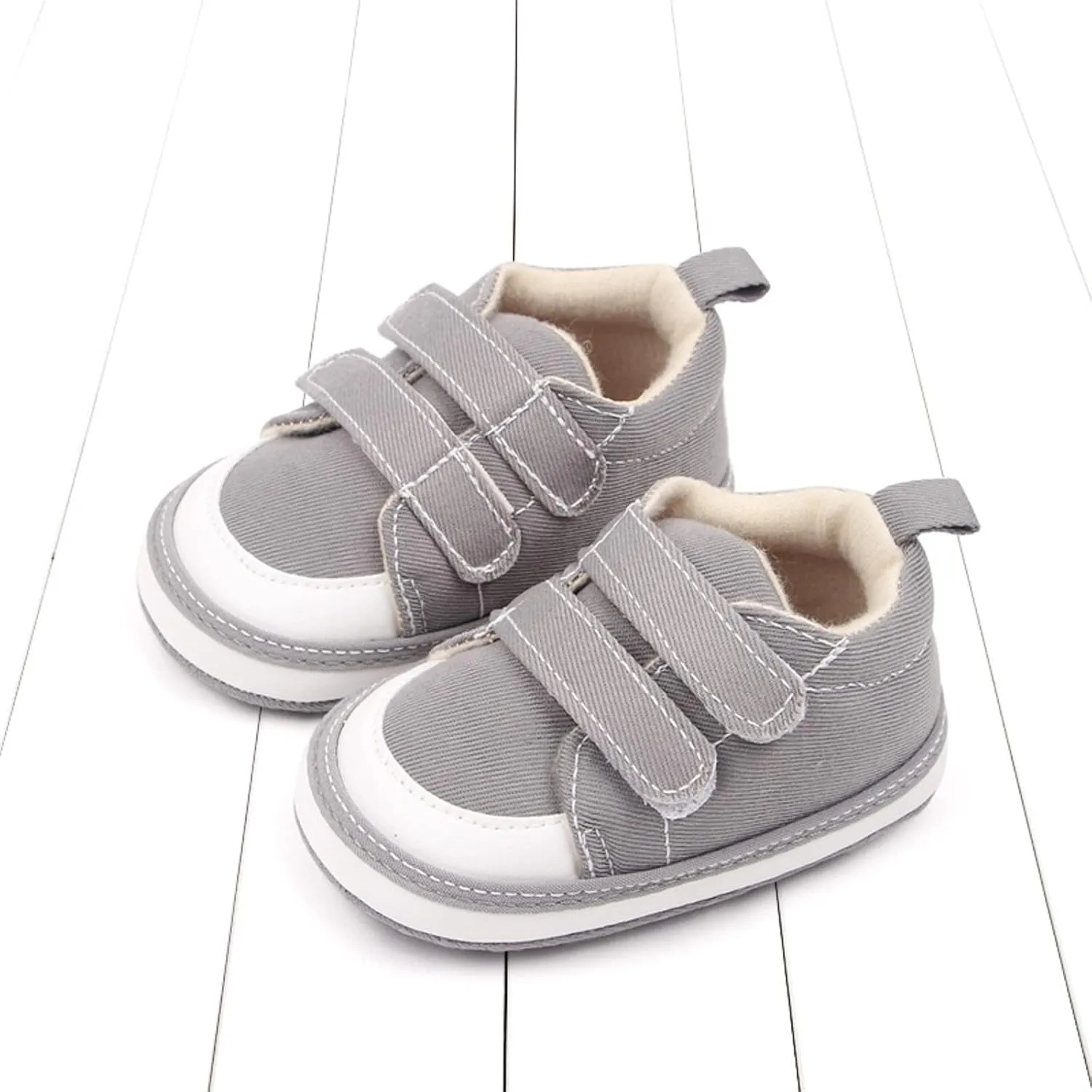Summer Children Infant Toddler Shoes Boys and Girls Sports Lightweight Canvas Hook Loop Comfortable Casual Baby Girl Casual
