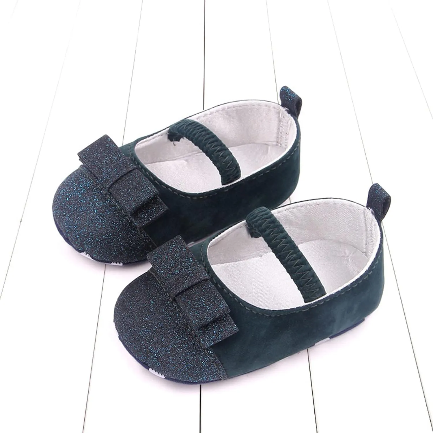 Summer Kids Infant Toddler Shoes Girls Casual Shoes Flat Lightweight Elastic Band Slip On Sequin Upper 12 Month Shoes