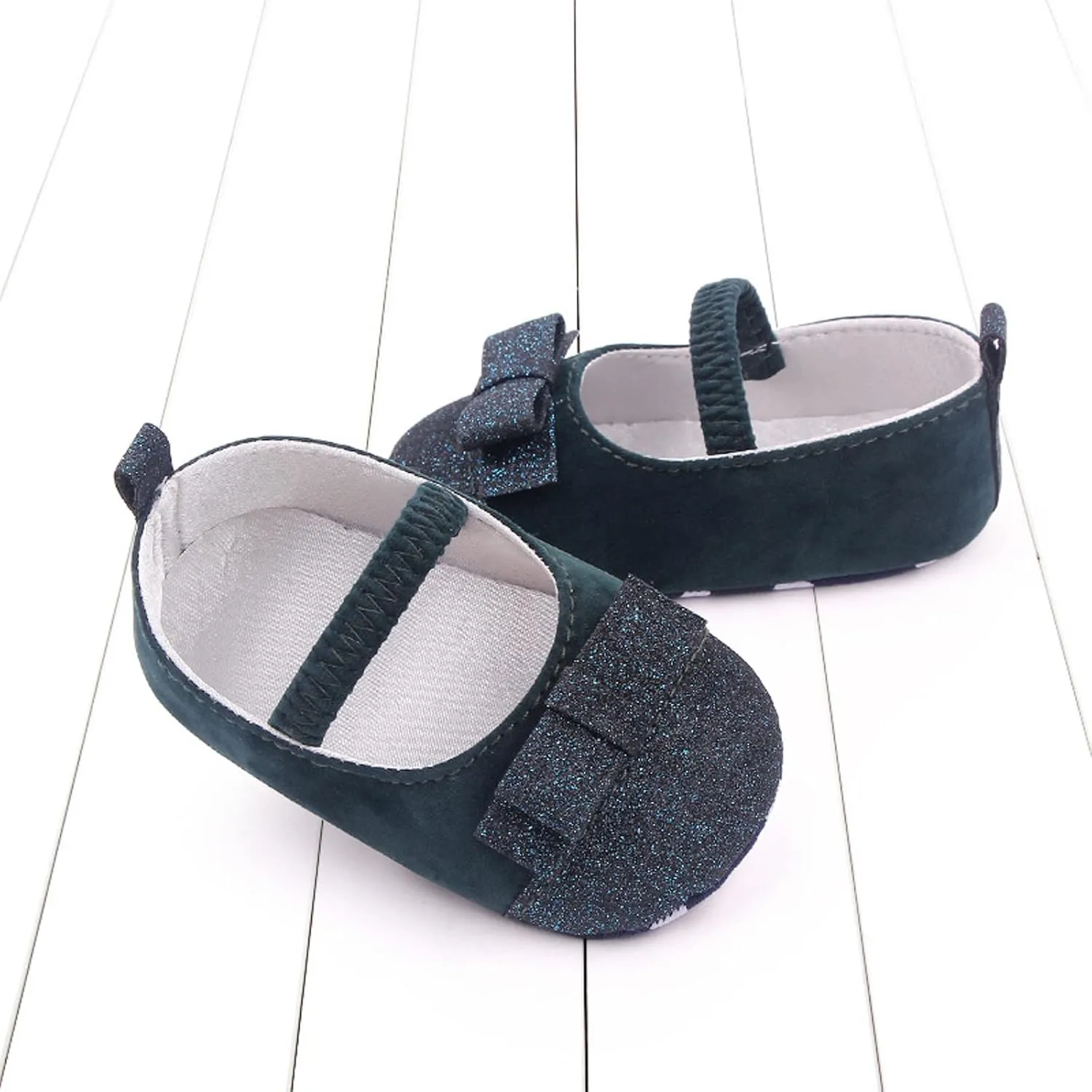 Summer Kids Infant Toddler Shoes Girls Casual Shoes Flat Lightweight Elastic Band Slip On Sequin Upper 12 Month Shoes
