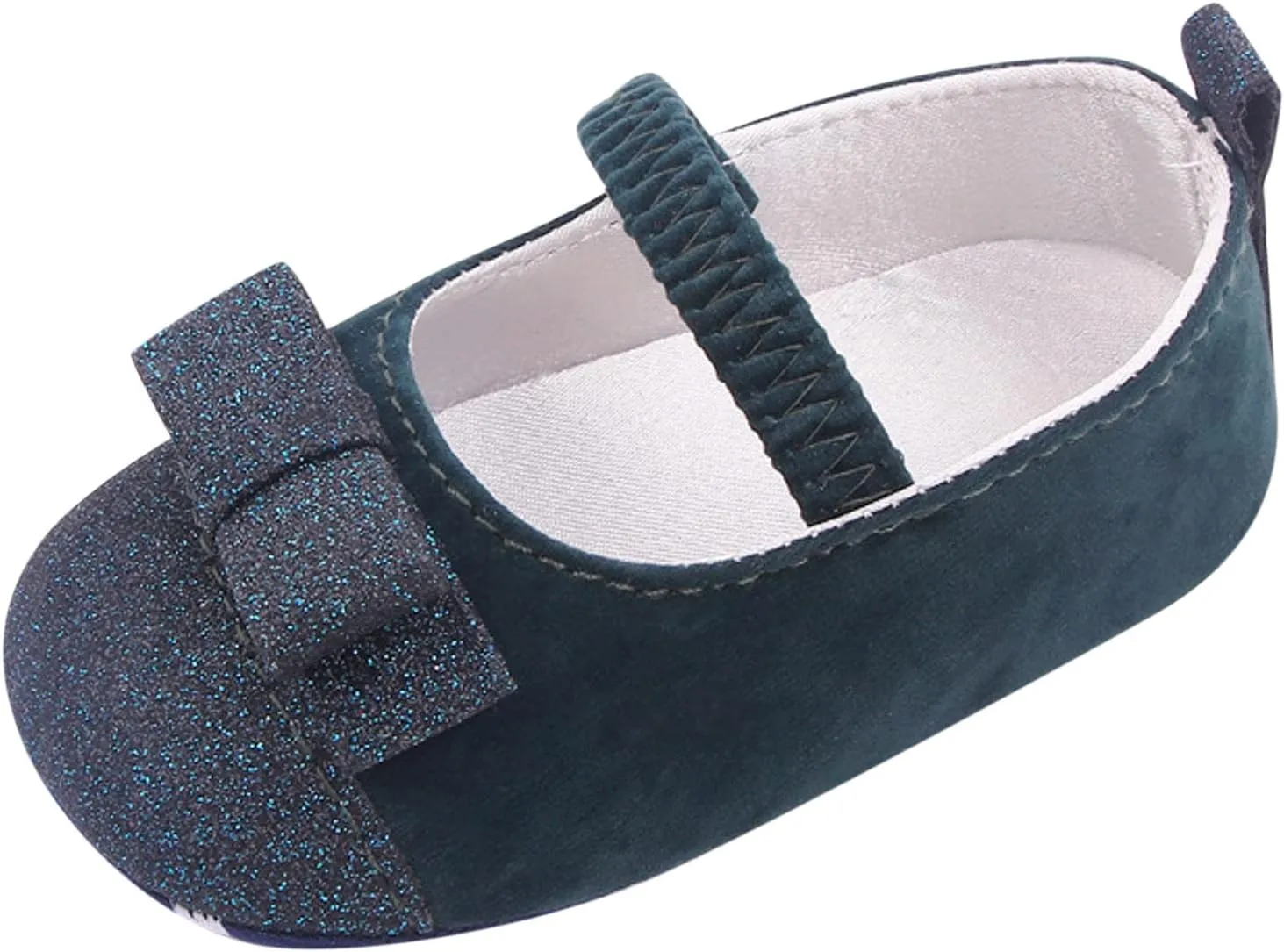Summer Kids Infant Toddler Shoes Girls Casual Shoes Flat Lightweight Elastic Band Slip On Sequin Upper 12 Month Shoes