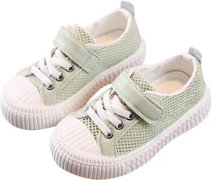 Summer Thin Mesh Rubber Sole Lightweight Breathable Non Slip Children's Casual Sports Shoes Girls Shoes Size 2 Big Kid