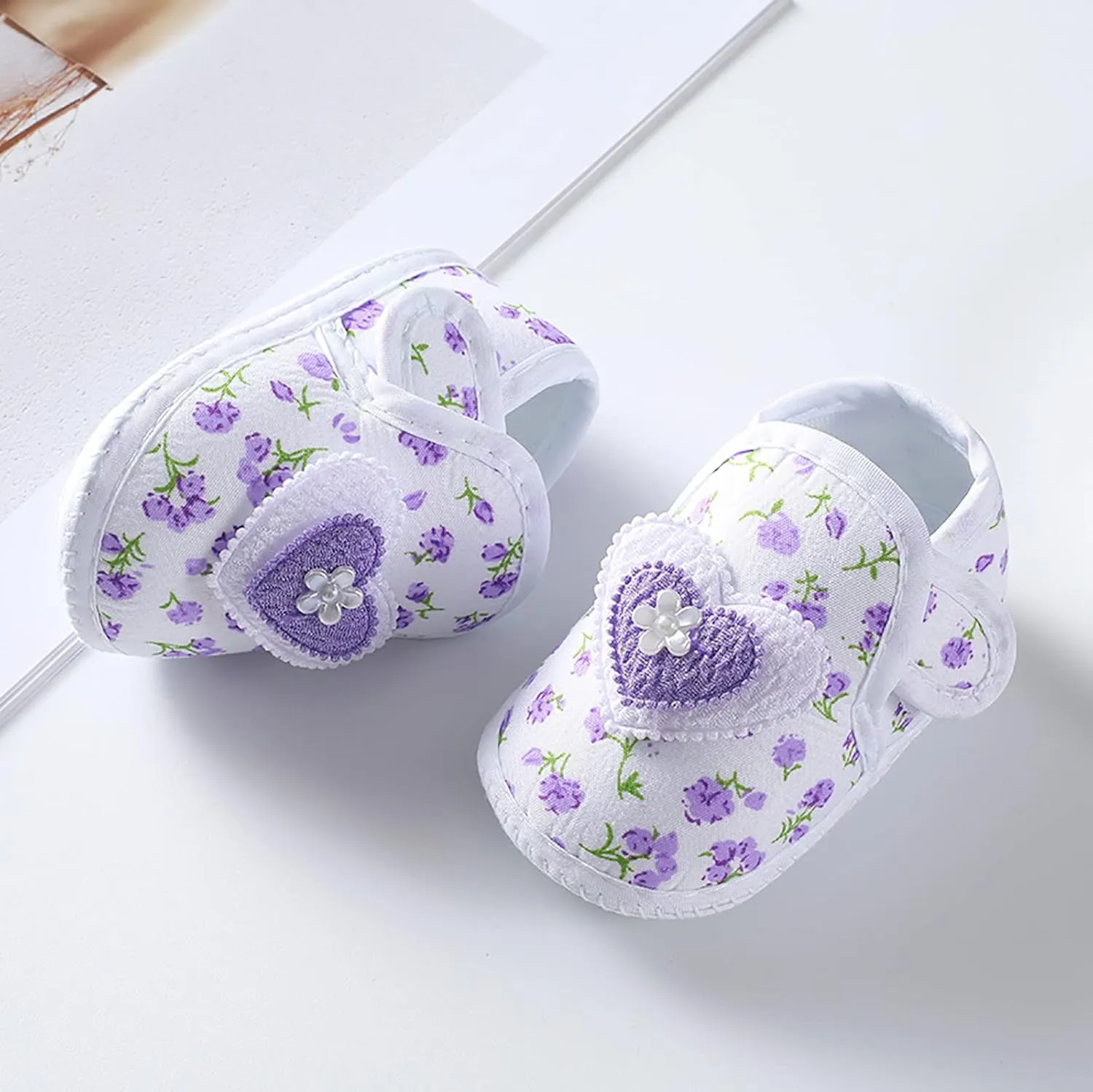 Toddler Baby Girls Soft Shoes Infant Toddler Walkers Shoes Bow Princess Shoes Sandals Bowknot Flat Walkers Shoes