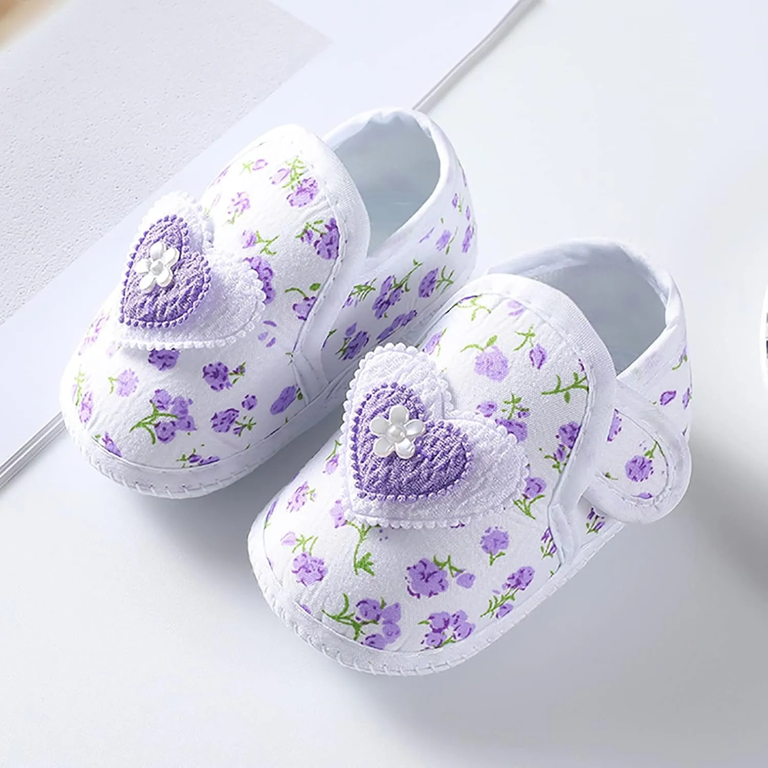 Toddler Baby Girls Soft Shoes Infant Toddler Walkers Shoes Bow Princess Shoes Sandals Bowknot Flat Walkers Shoes