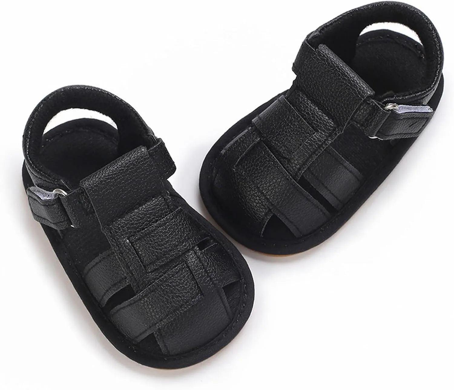 Toddler Boys & Girls Squeaky Sandals Closed Toe Anti Slip Rubber Sole Shoes Baby Sandals 0 12 Months Girls Big Comfort 3