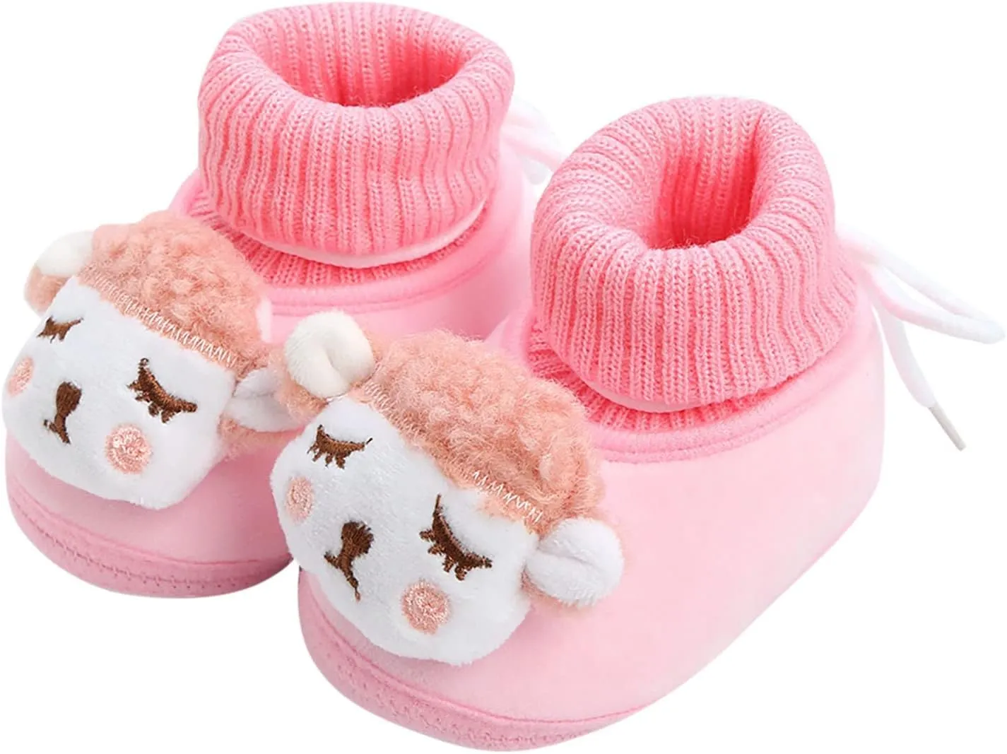Toddler Cute Cartoon Socks Shoes Boys Girls First Walking Shoes Comfortable Warm Shoes Non Slip Shoes Baby Sock Shoes