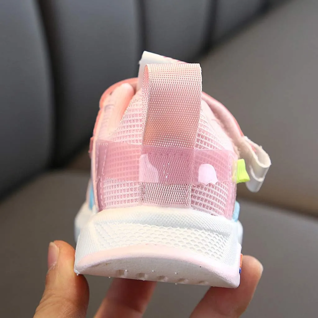 Toddler Infant Kids Baby Girls Boys Soft Sole Mesh Running Sport Shoes Outdoor Travel Sneakers 9M-5Years