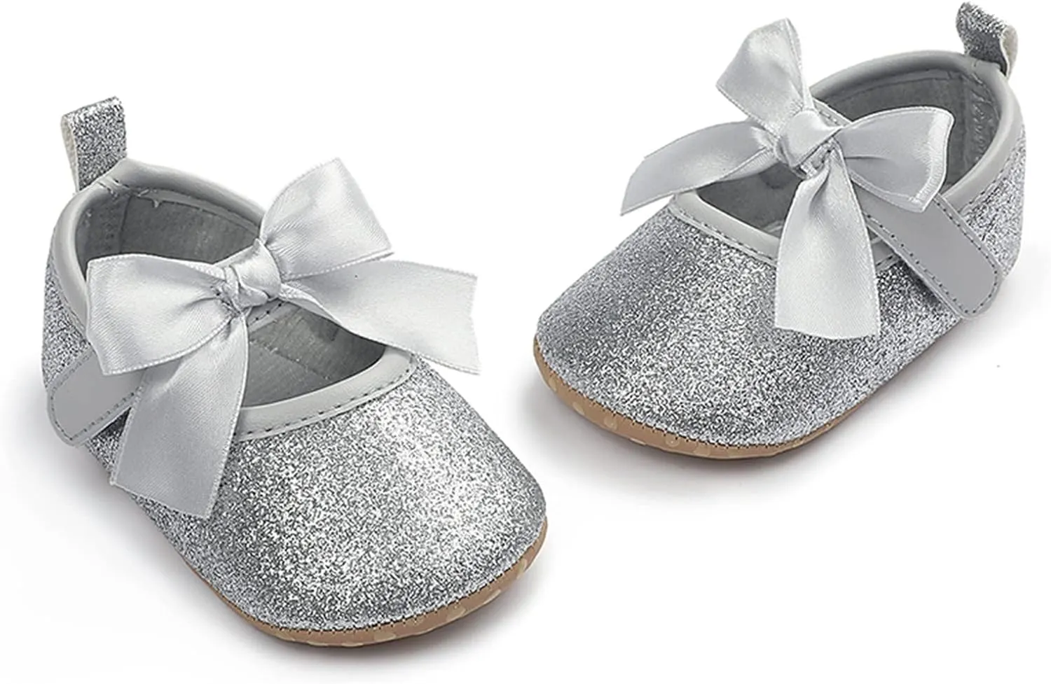 Toddler Kids Infant Girls Soild Bowknot Princress Shoes Floor Barefoot Non Slip First Walkers Shoes Girls Tennis Shoes
