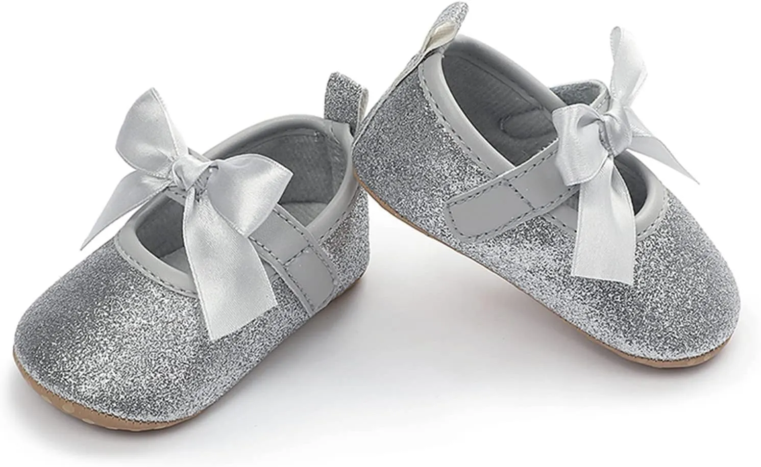 Toddler Kids Infant Girls Soild Bowknot Princress Shoes Floor Barefoot Non Slip First Walkers Shoes Girls Tennis Shoes