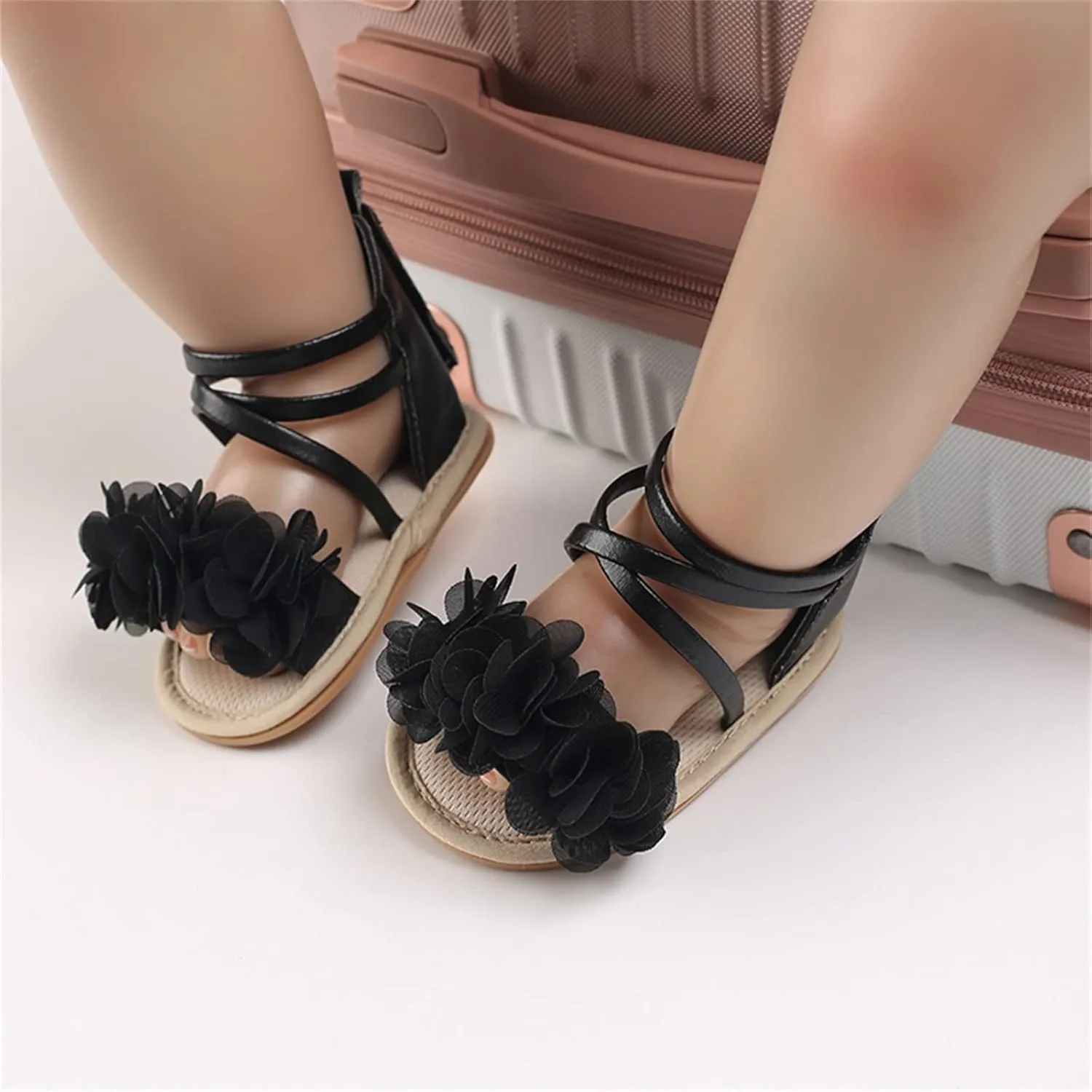 Toddler Kids Infant Girls Soild Colour Princress Shoes Sandals Soft Sole The Floor Toddler Girl Shoes Athletic