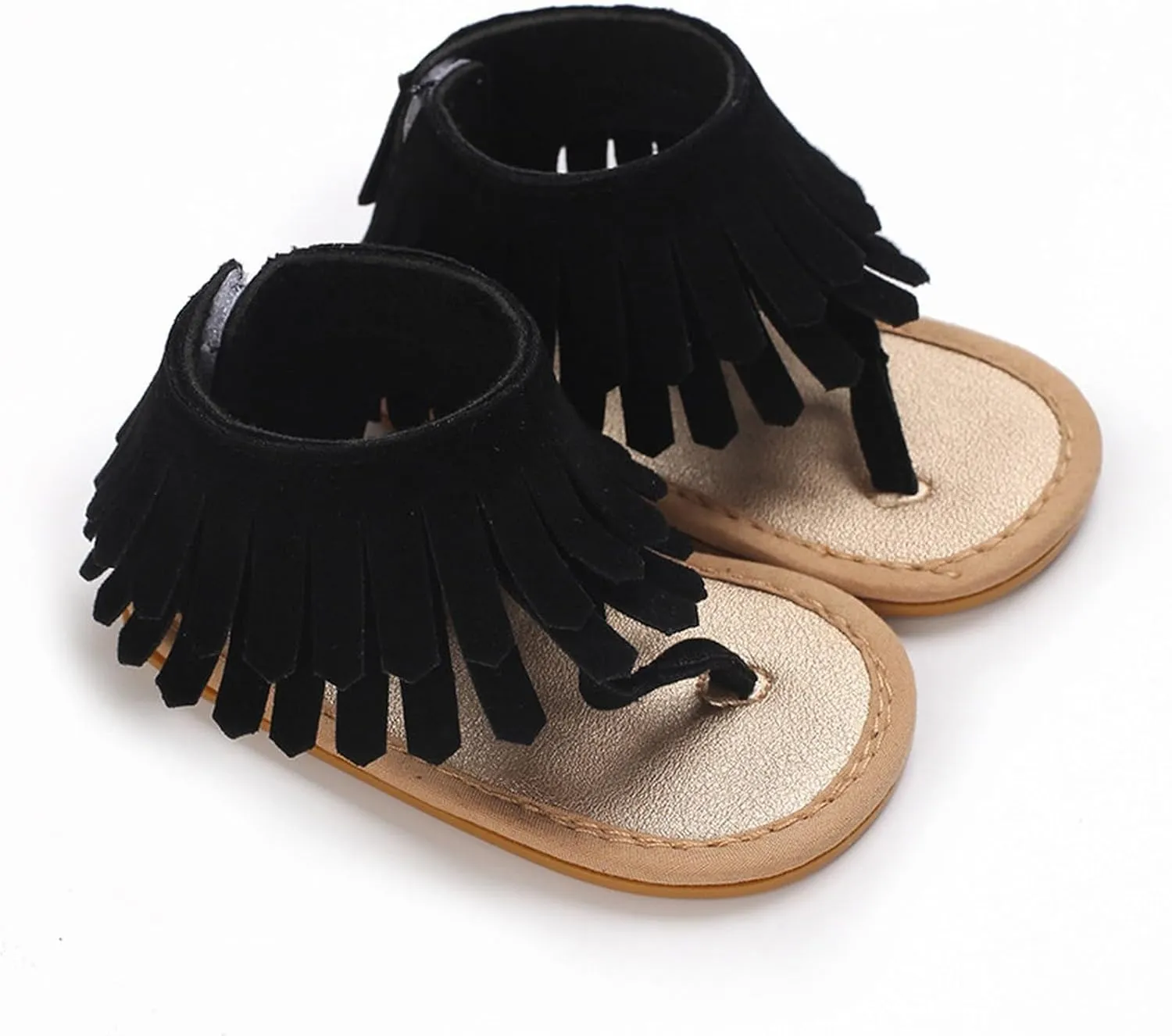 Toddler Sandal Baby Girls Sandals Ruffle Bowknot Premium Soft Sole Open Toe Breathable Summer Kid Water Shoes