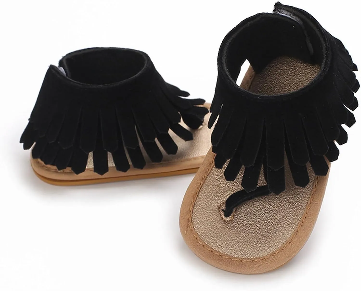 Toddler Sandal Baby Girls Sandals Ruffle Bowknot Premium Soft Sole Open Toe Breathable Summer Kid Water Shoes