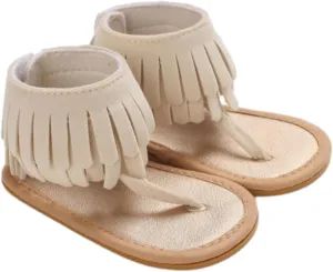 Toddler Sandal Baby Girls Sandals Ruffle Bowknot Premium Soft Sole Open Toe Breathable Summer Kid Water Shoes