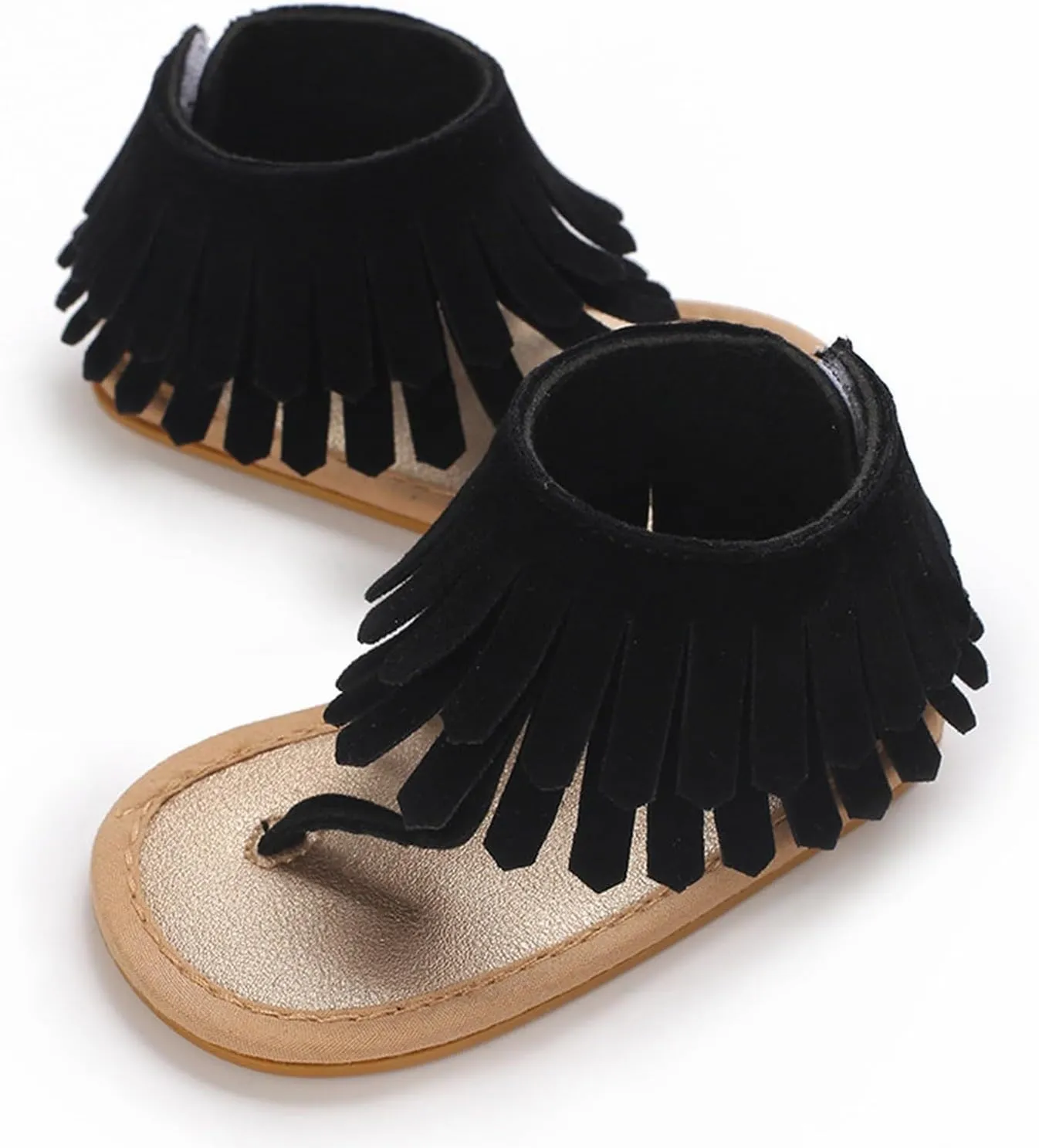 Toddler Sandal Baby Girls Sandals Ruffle Bowknot Premium Soft Sole Open Toe Breathable Summer Kid Water Shoes
