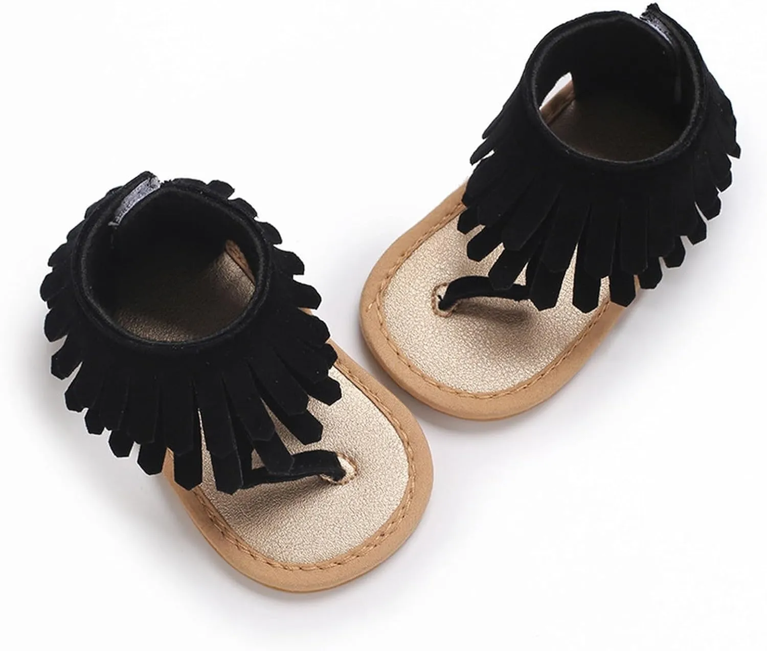 Toddler Sandal Baby Girls Sandals Ruffle Bowknot Premium Soft Sole Open Toe Breathable Summer Kid Water Shoes