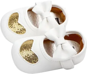Toddler Shoes Four Color Baby Princess Shoes Baby Shoes Indoor Love Baby Shoes White Shoes Toddler Girl Shoes Size 12